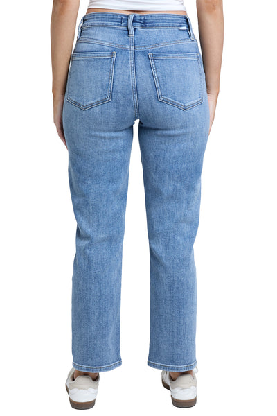 Dylan High Rise Cropped Straight Leg Jeans