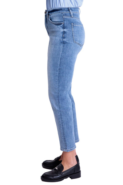 Dylan High Rise Cropped Straight Leg Jeans