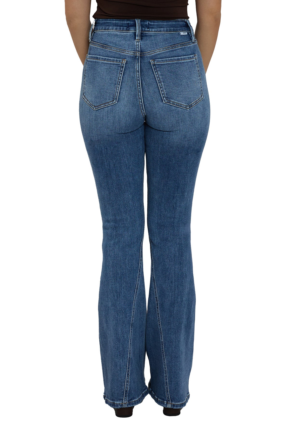 Daisy High Rise Slim Angled Flare Jeans (PRE-ORDER 10/10 SHIP)
