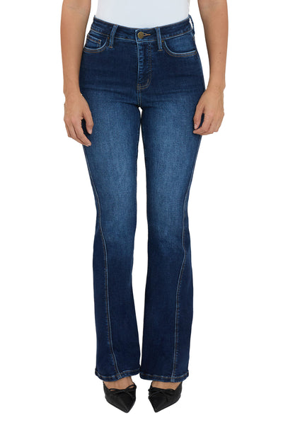 Daisy High Rise Slim Angled Flare Jeans