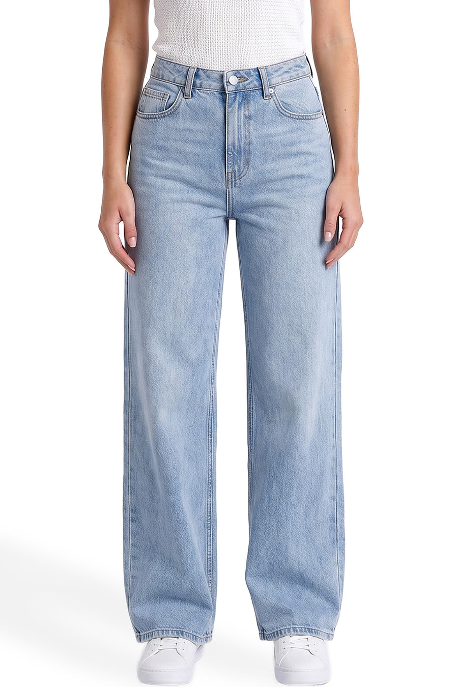 Chloe High Rise Wide Leg Jeans - 35C