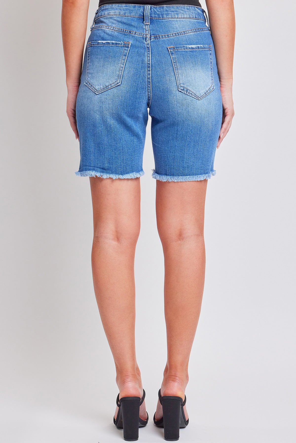 Hybrid Dream High-Rise Frayed Hem Shorts, Pack of 12