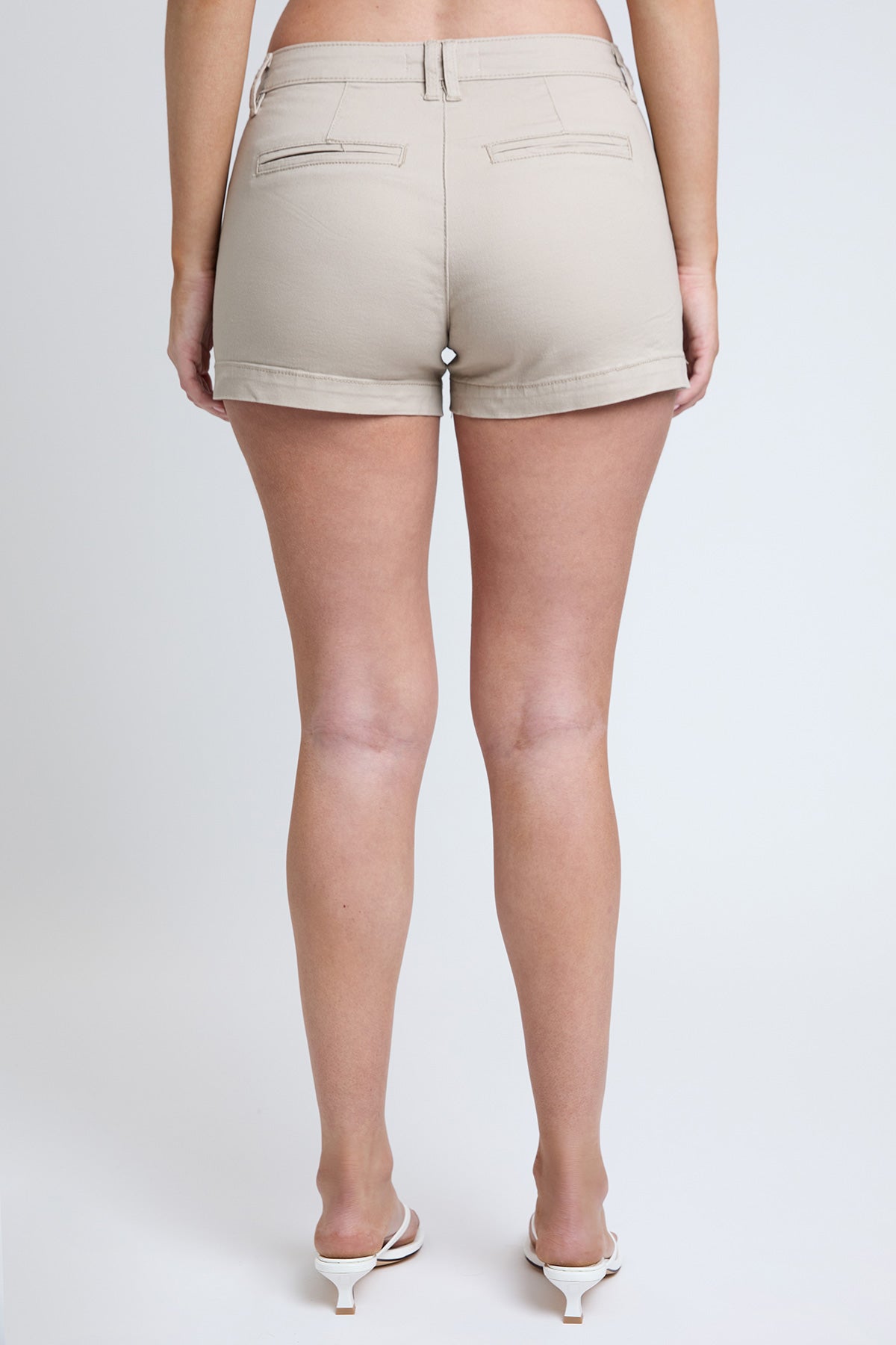Junior Mid Rise Side Slit Trouser Shorts, Pack of 12
