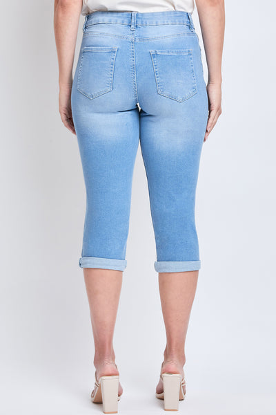 Missy Slim Stretch Cuffed Capri Jeans, Pack Of 12