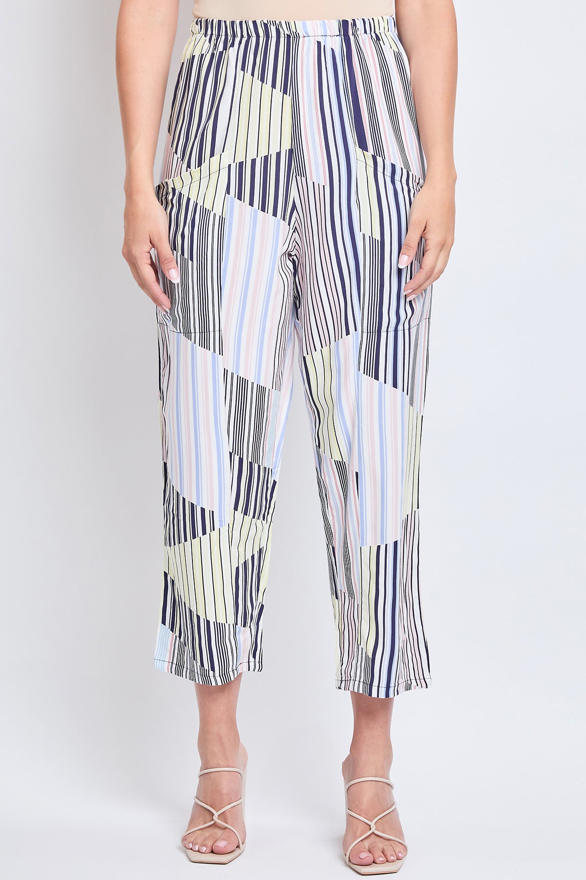 Missy Pull-On Relaxed Rise Pant W/Tapered Leg 6 Pack