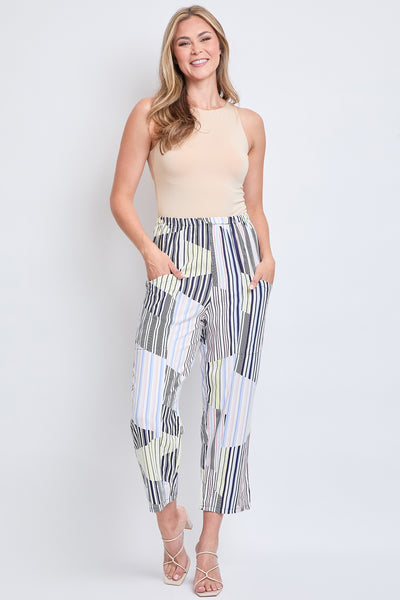 Missy Pull-On Relaxed Rise Pant W/Tapered Leg 6 Pack