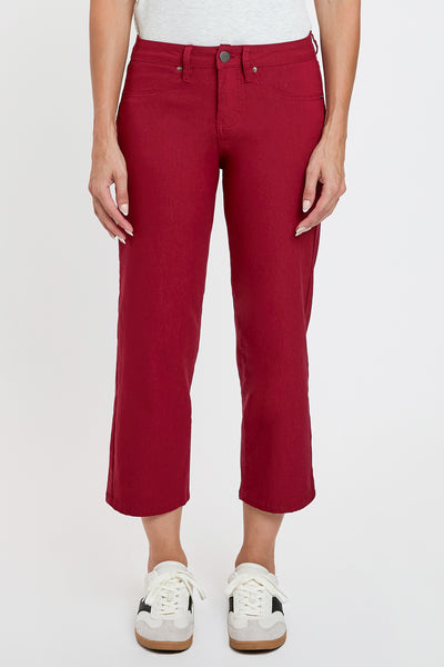 Mid-Rise Hyperstretch Wide Leg Cropped, Pack of 6
