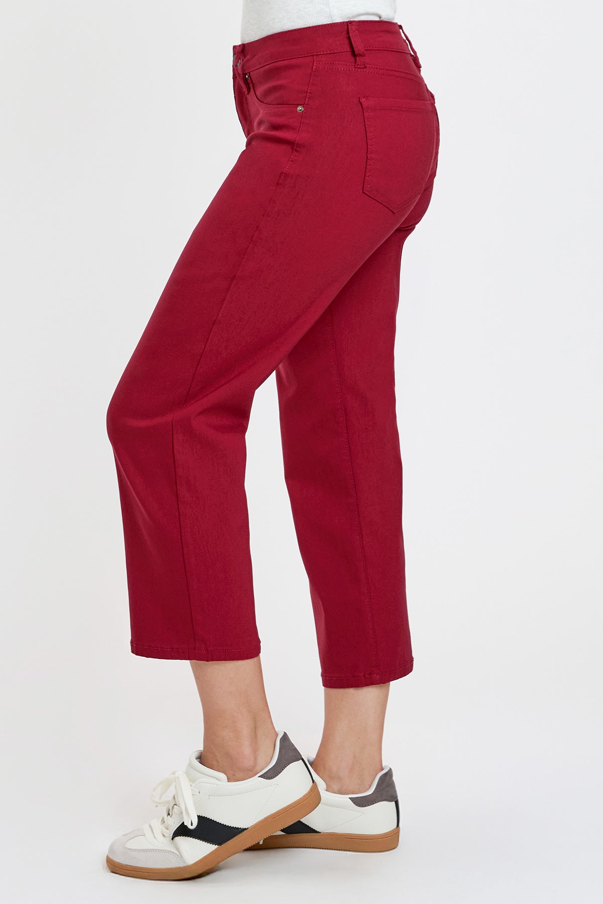 Mid-Rise Hyperstretch Wide Leg Cropped, Pack of 6