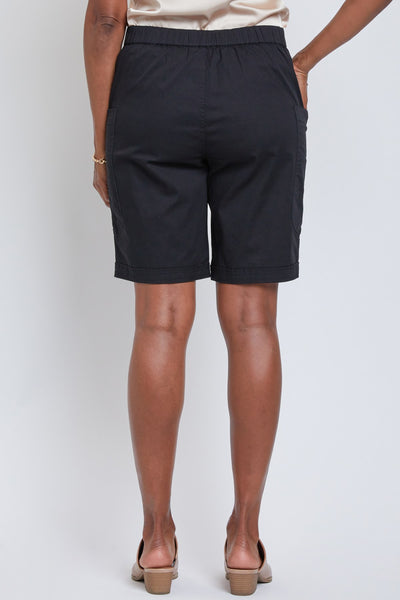 Missy Wide Leg Bermuda Shorts With Big Pockets 6 Pack