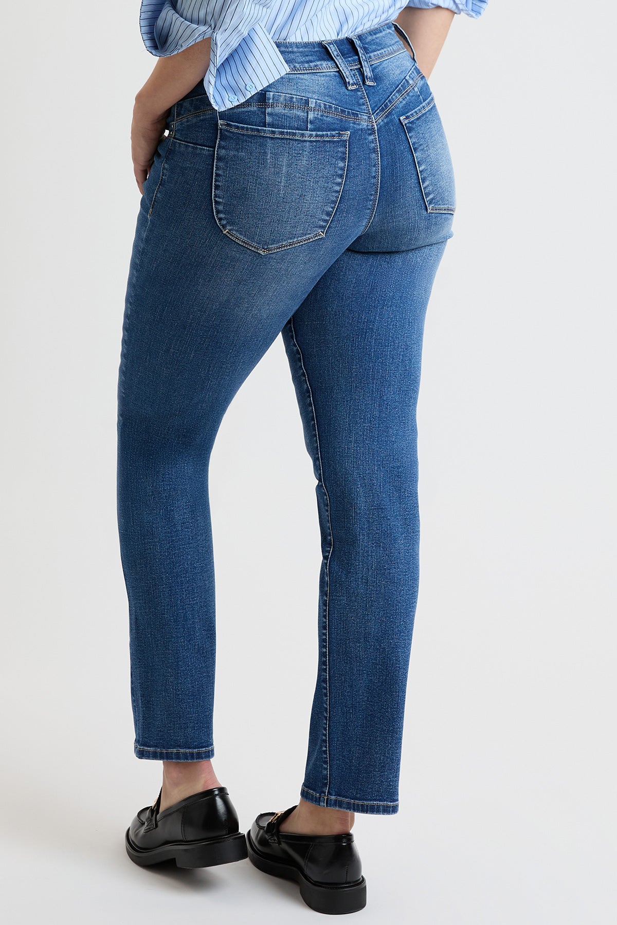 High Rise Curve WannaBettaButt Straight Leg Jean,  Pack of 8