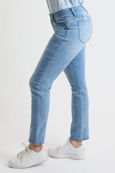 High Rise Curve WannaBettaButt Straight Leg Jean,  Pack of 8