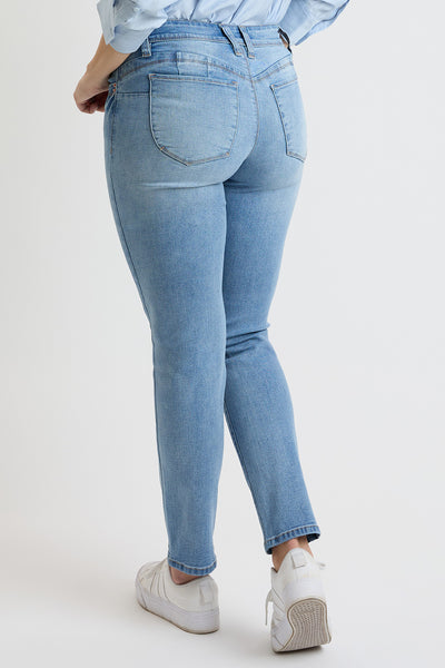 High Rise Curve WannaBettaButt Straight Leg Jean,  Pack of 8