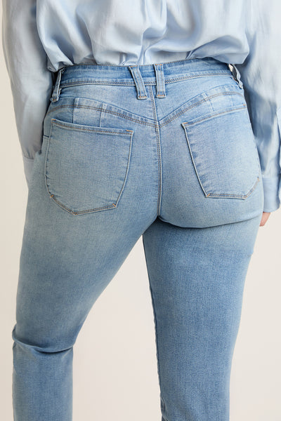 High Rise Curve WannaBettaButt Straight Leg Jean,  Pack of 8