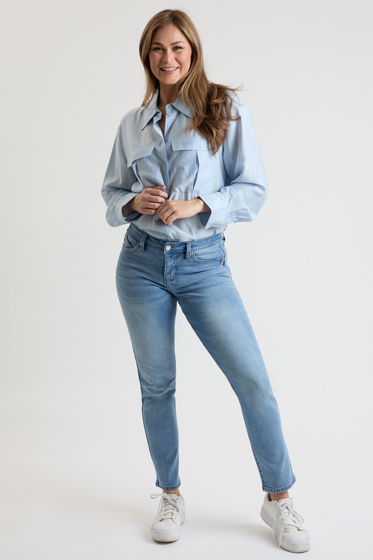 High Rise Curve WannaBettaButt Straight Leg Jean,  Pack of 8