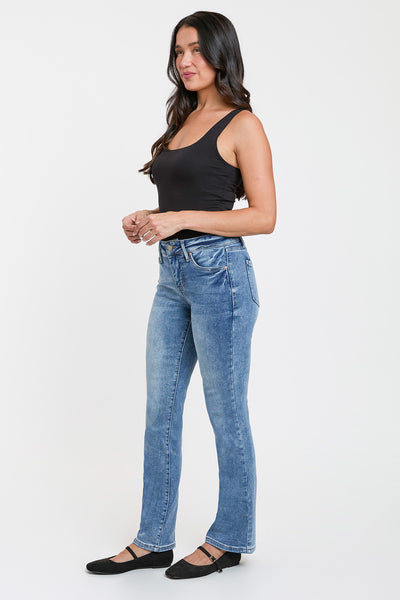 Mid Rise Premium Stretch Bootcut Jean, Pack of 8