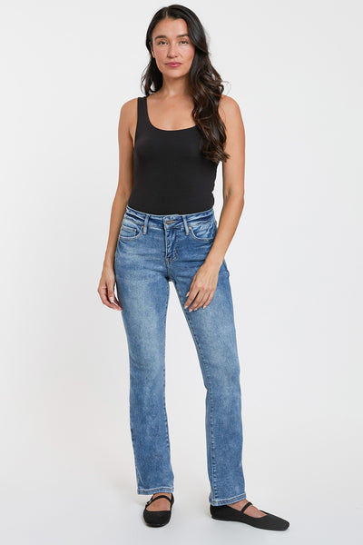 Mid Rise Premium Stretch Bootcut Jean, Pack of 8