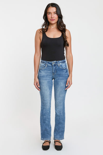 Mid Rise Premium Stretch Bootcut Jean, Pack of 8