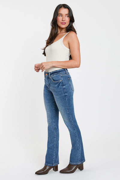 Mid Rise Premium Stretch Bootcut Jean, Pack of 8
