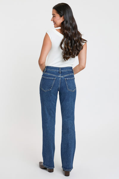 High Rise Contour V-Front Bootcut Jeans, Pack of 8
