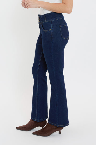 Mid Rise 3-Button Bootcut Jeans, Pack of 8
