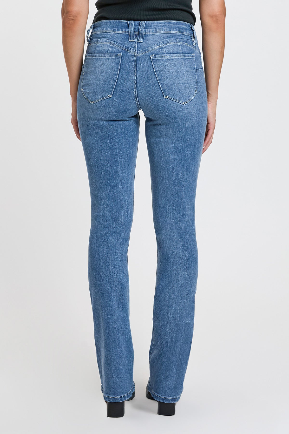 Mid Rise Curve Confidence WannaBettaButt Bootcut Jeans, Pack of 8