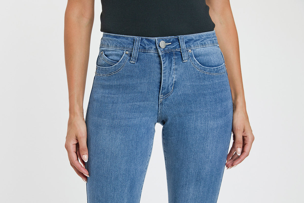 Mid Rise Curve Confidence WannaBettaButt Bootcut Jeans, Pack of 8