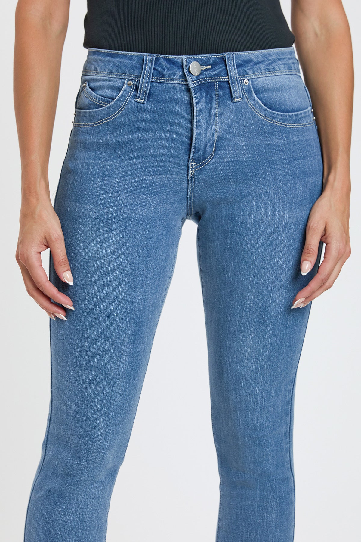 Mid Rise Curve Confidence WannaBettaButt Bootcut Jeans, Pack of 8