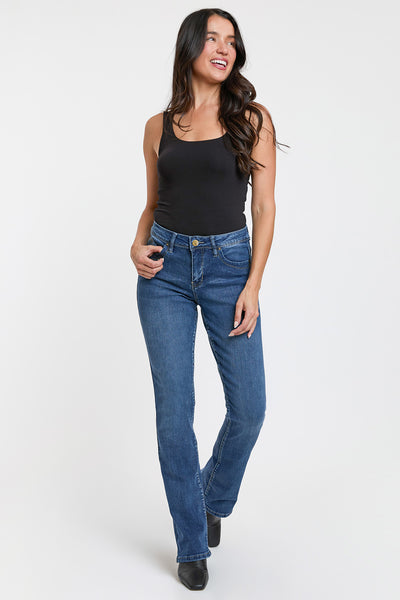 Mid Rise Curve Confidence WannaBettaButt Bootcut Jeans, Pack of 8