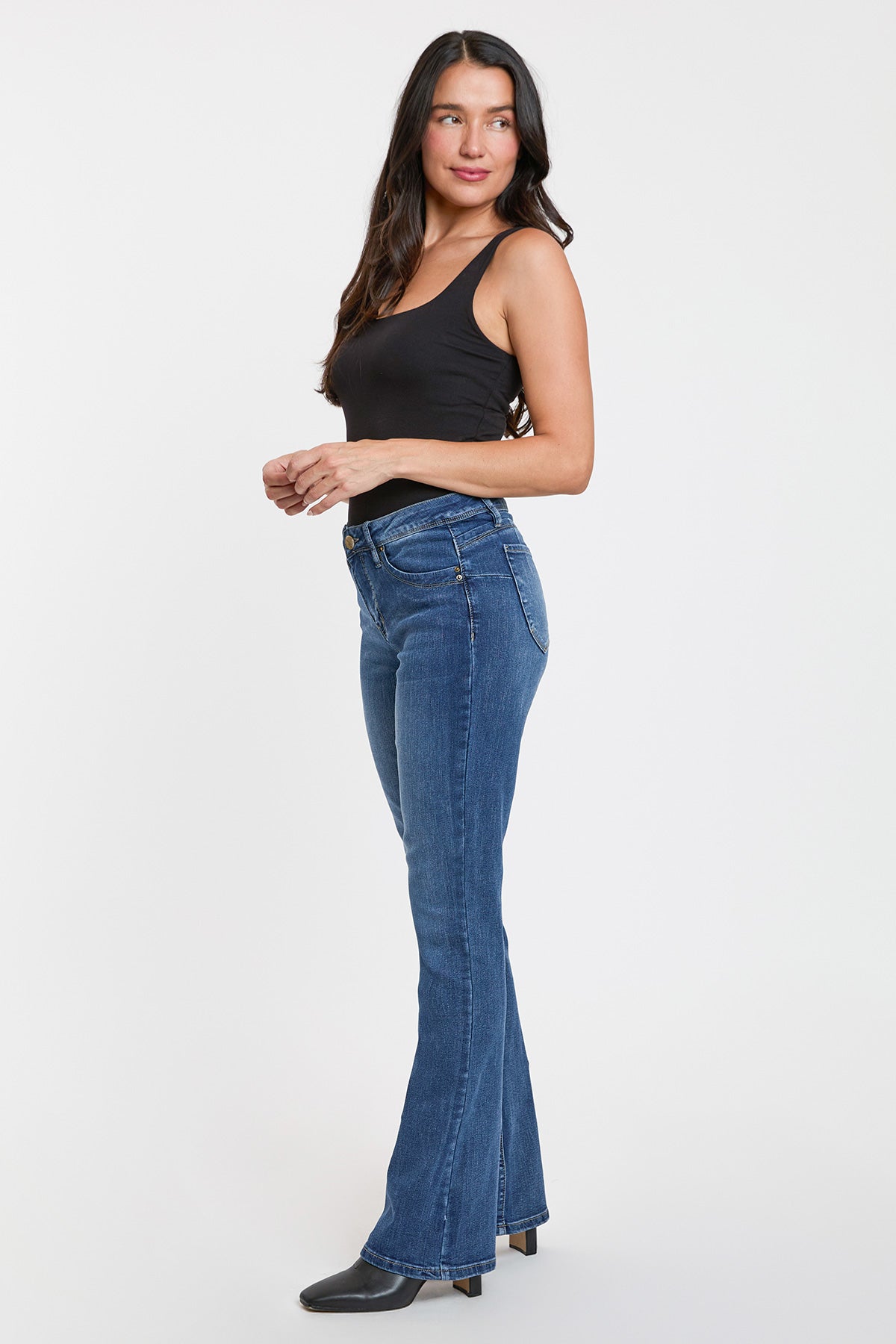 Mid Rise Curve Confidence WannaBettaButt Bootcut Jeans, Pack of 8