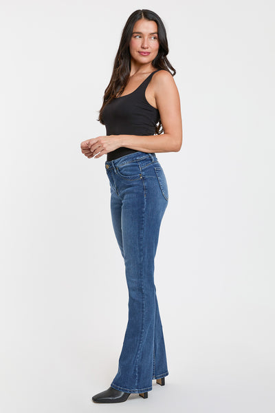 Mid Rise Curve Confidence WannaBettaButt Bootcut Jeans, Pack of 8