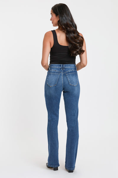 Mid Rise Curve Confidence WannaBettaButt Bootcut Jeans, Pack of 8