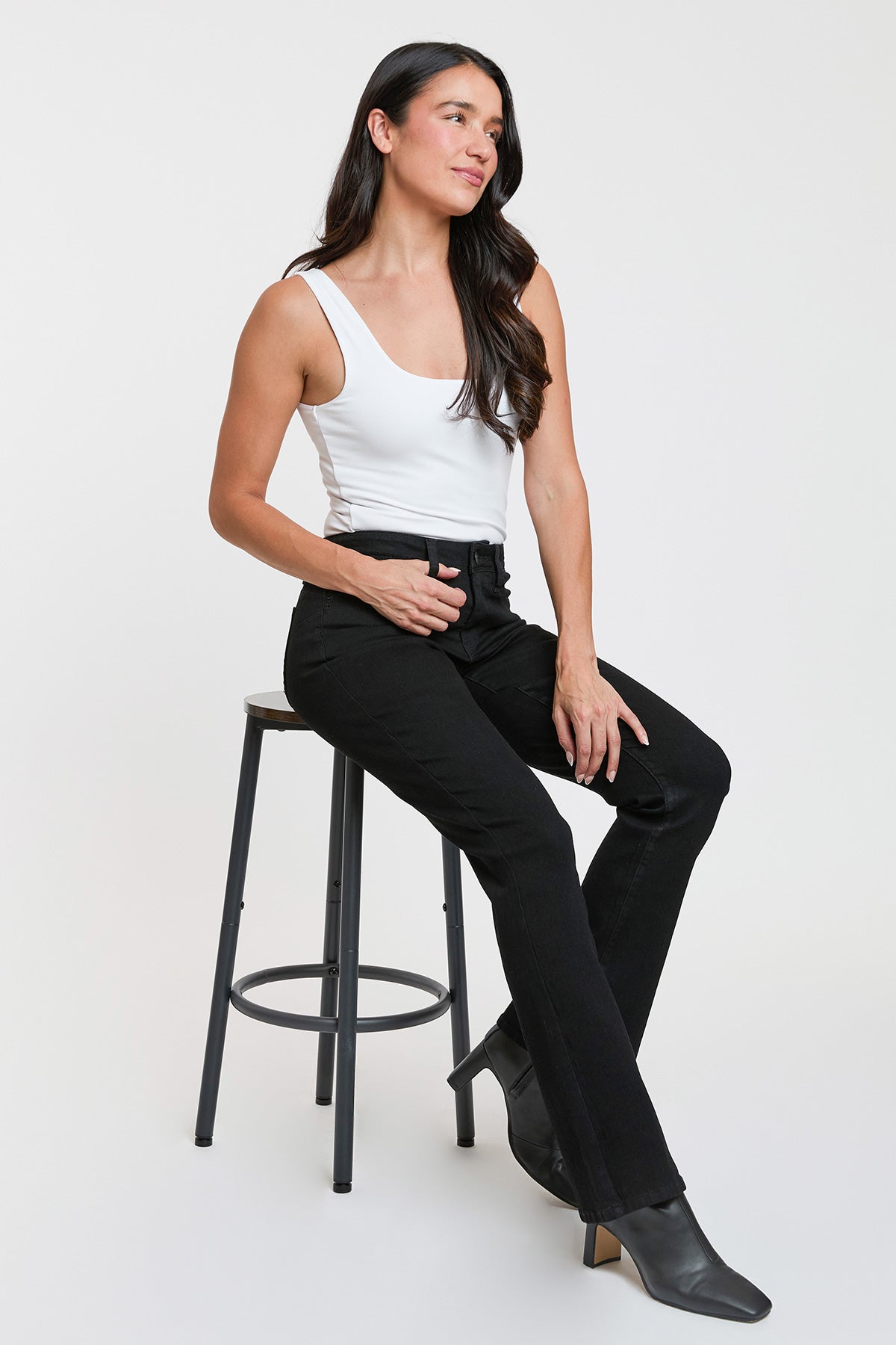 Mid Rise Curve Confidence WannaBettaButt Bootcut Jeans, Pack of 8