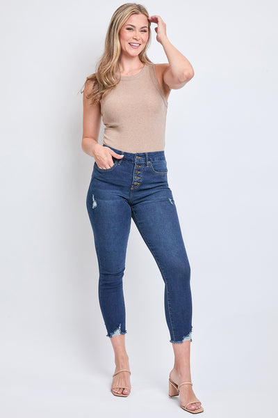 Missy Curvy Fit Exposed 5-Button Ankle Jean Made With Recycled Fibers Pack Of 12