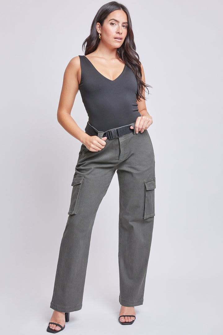 【送料&関税込】MSGM Belted High-waist Palazzo Cargo Pants 28043970_57673739_600.jpg