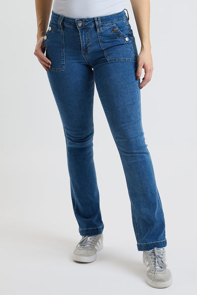 Mid Rise Sailor Bootcut, Pack of 8