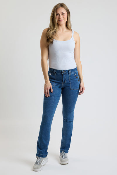 Mid Rise Sailor Bootcut, Pack of 8