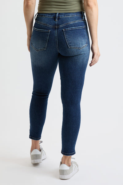 High Rise Premium Stretch Basic Skinny, Pack of 8