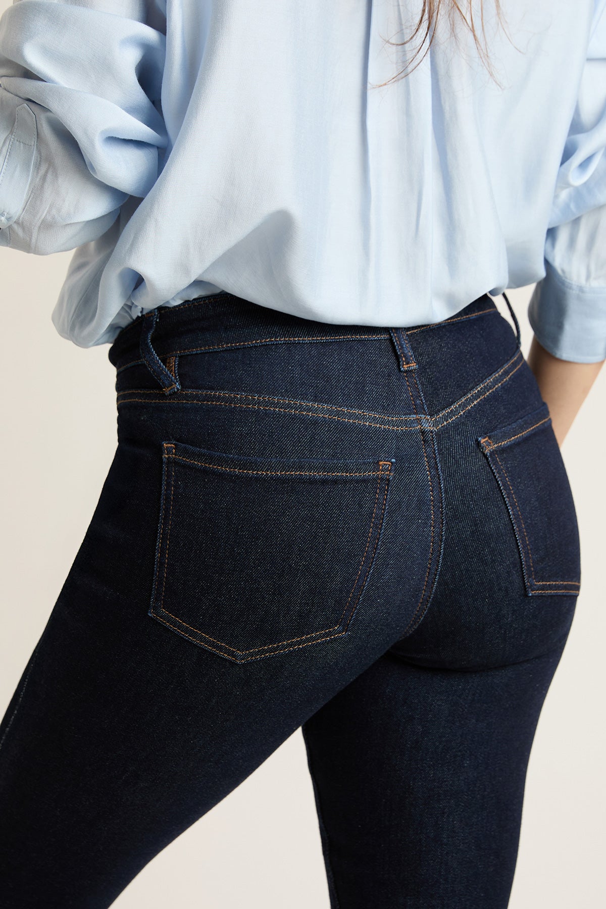High Rise Premium Stretch Basic Skinny, Pack of 8