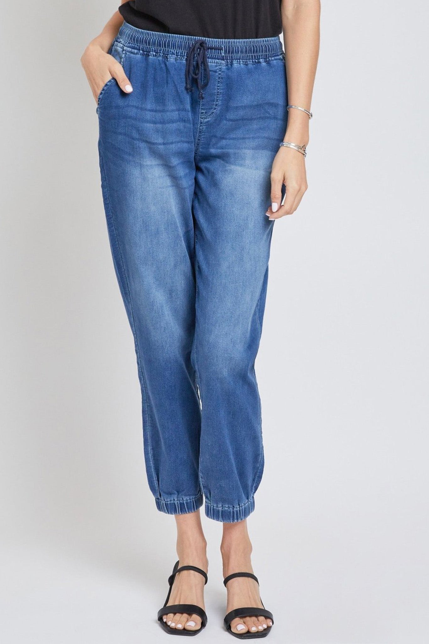 Missy Ankle Jogger W/Elastic Hem, Pack Of 6