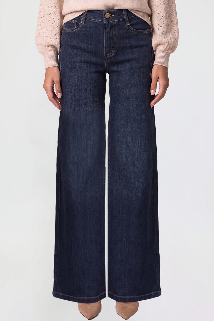 Missy Maya High Rise Ultra Wide Leg Jeans 36D, pack of 8