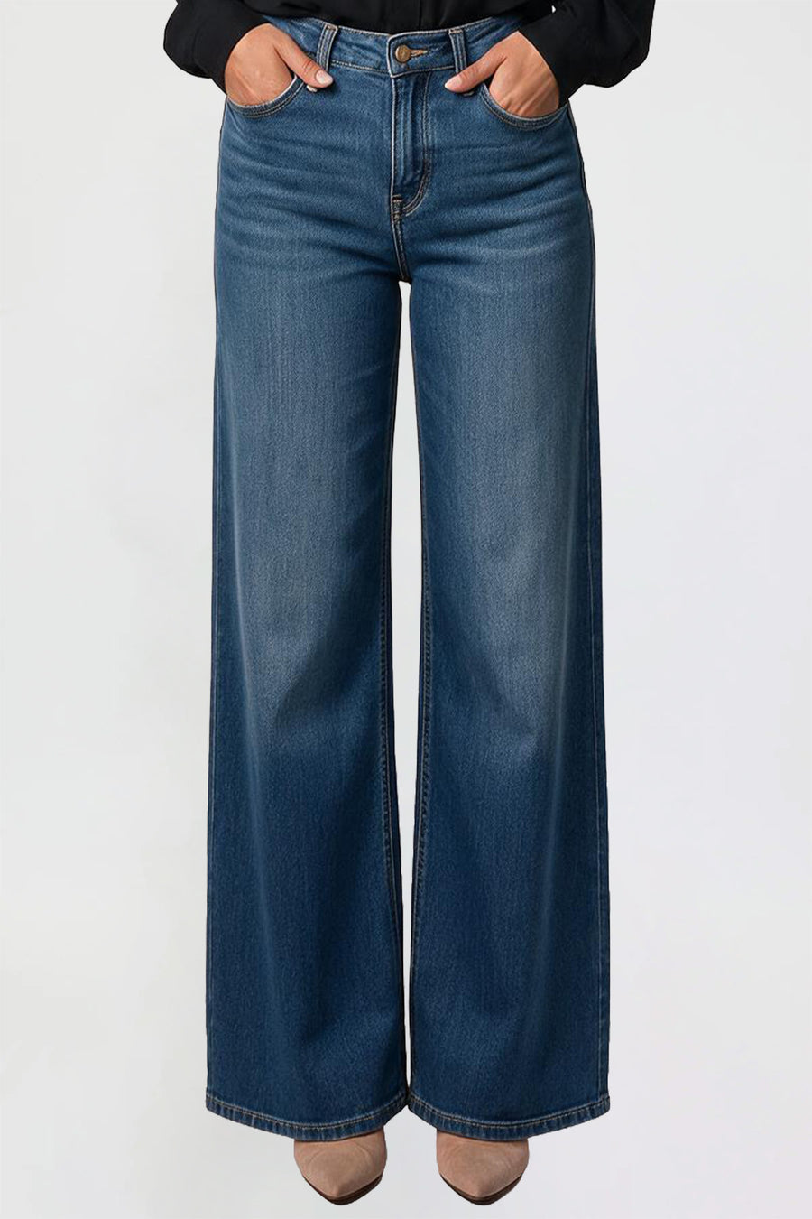 Missy Hazel High Rise Wide Leg Jeans 35M, Pack of 8
