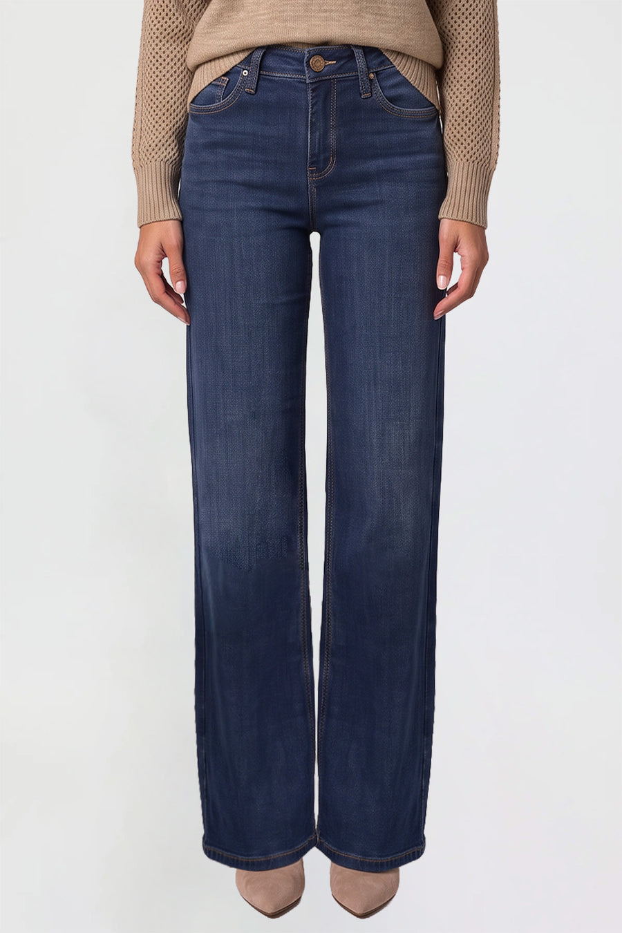 Missy Hazel High Rise Wide Leg Jeans 35S, Pack of 8