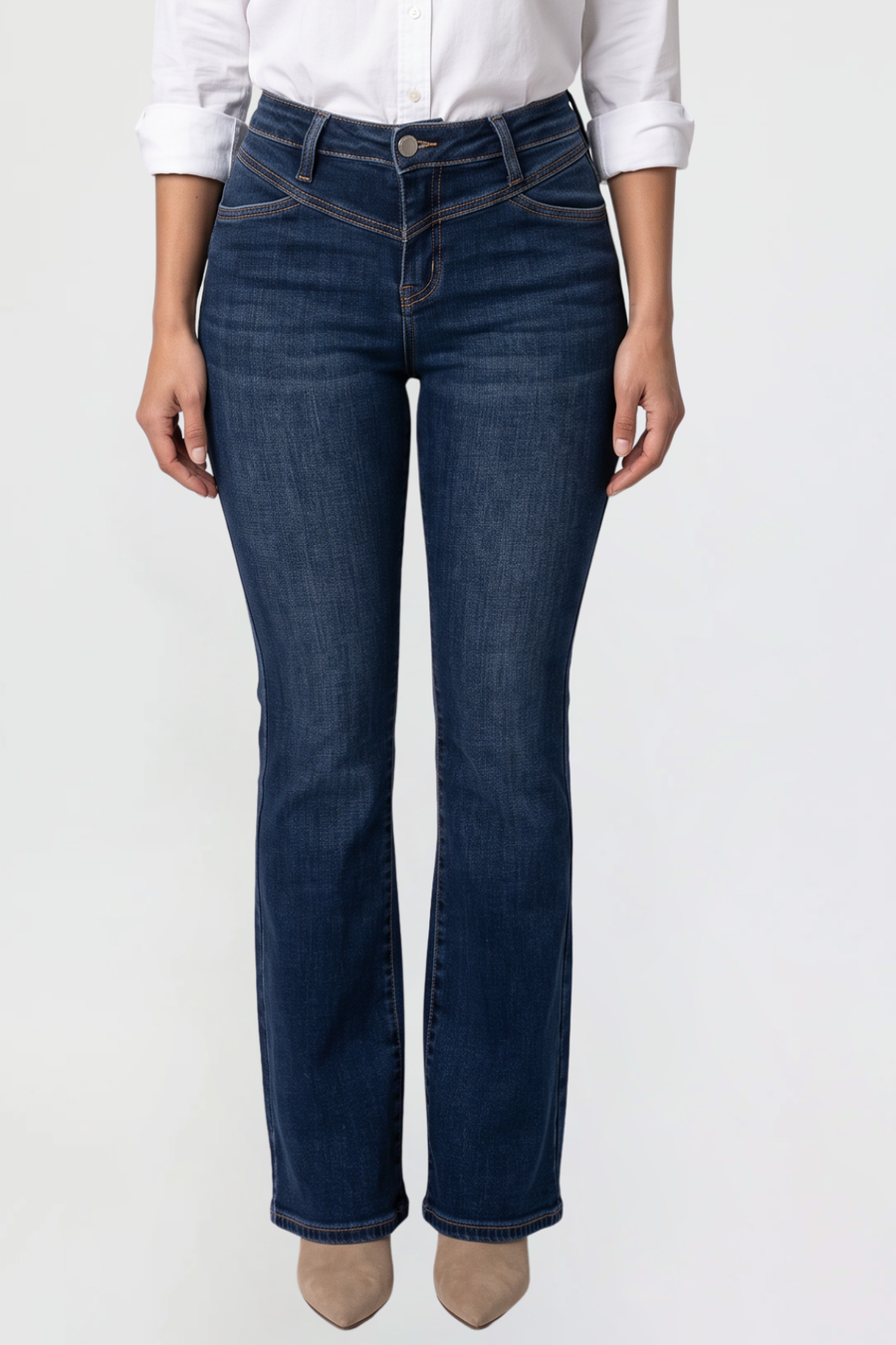 Missy Blake Mid Rise Bootcut Jeans, Pack of 8