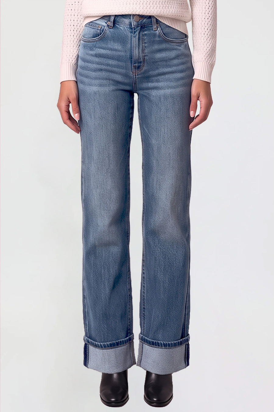 Missy Hazel High Rise Wide Leg Jeans 08M, Pack of 8