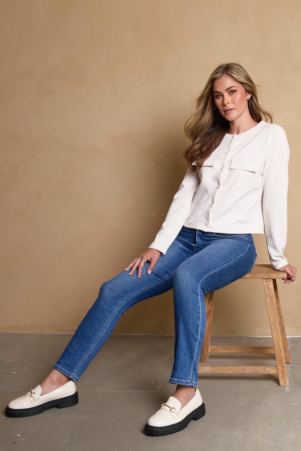 Vintage Wash Straight Cuff Jean, Pack of 12