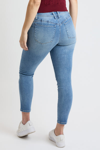 High Rise Curve Confidence WannaBettaButt Skinny, Pack of 8
