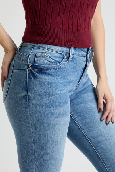 High Rise Curve Confidence WannaBettaButt Skinny, Pack of 8