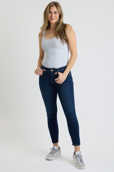 High Rise Curve Confidence WannaBettaButt Skinny, Pack of 8