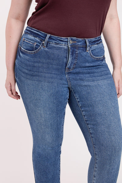 Plus High Rise Premium Stretch Bootcut Jeans, Pack of 6