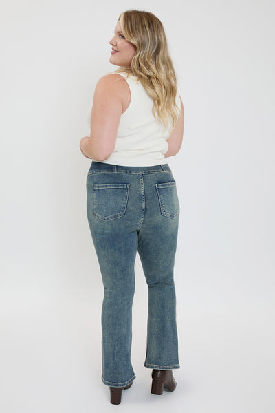 Plus Mid Rise 3-Button Bootcut Jeans, Pack of 6